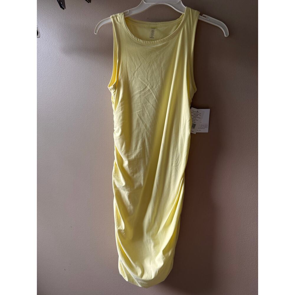 NWT Beyond Yoga Featherweight Gather Mini Dress, XS